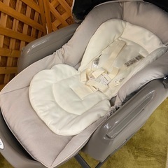 【愛品館 江戸川店】コンビ ホワイトレーベル ネムリラ コードレス AUTO SWING ＋ 電動ハイローチェア ID:110-025775-007の画像