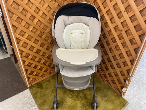 【愛品館 江戸川店】コンビ ホワイトレーベル ネムリラ コードレス AUTO SWING ＋ 電動ハイローチェア ID:110-025775-007