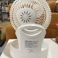 H11★モダンデコ★AND・DECO 360°首振り サーキュレーター YY05 2021年 DCモーター コードレスタイプ ホワイト コンパクト リモコン付き 8段階調整　新品定価約1.3万の画像