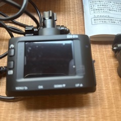 コムテックZDR016ドライブレコーダー前後カメラの画像