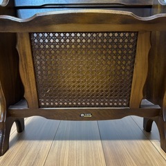 karimoku カリモク マガジンラック レトロ　ヴィンテージ　アンティーク
の画像