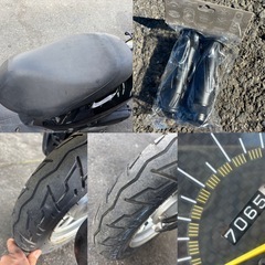 ⭐️ディオ低燃費4ストモデル⭐️バッテリー・プラグ・グリップなど新品交換済み⭐️50cc原付スクーター⭐️の画像