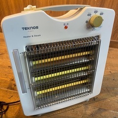TEKNOS ヒーター & スチーム 900W ts901s 電気ストーブの画像