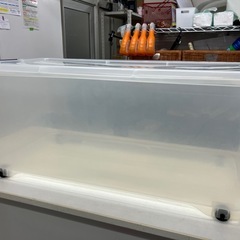 2511-246 コロ付き収納BOX キズ 汚れありの画像