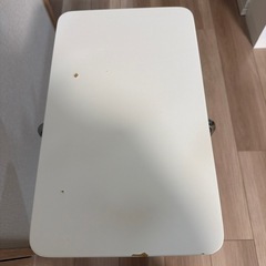 サイドテーブル IKEA イケア リーアン RIAN ホワイトの画像