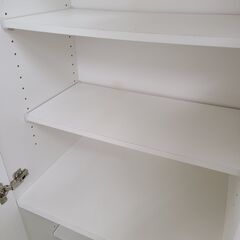 J1785【リユースのサカイ柏店】NITORI　ニトリ　収納棚　シューズボックス　ホワイト　クリーニング済　の画像
