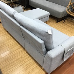 DRHOB 3人掛けソファー L字型 グレー をご紹介します‼︎ トレジャーファクトリーつくば店の画像