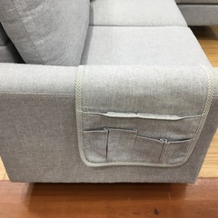 DRHOB 3人掛けソファー L字型 グレー をご紹介します‼︎ トレジャーファクトリーつくば店の画像
