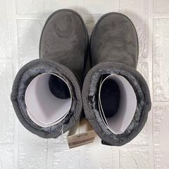 厚底 ムートンブーツ MOON レディース ブーツ 冬　ショート　22.5cmの画像