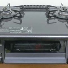 都市ガス ガステーブル 2022年製 パロマ IC-S87K-2L 左強火 幅59cm 水無し片面焼きグリル ガスコンロ ガス台 札幌市 西野店の画像