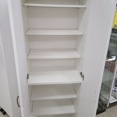J1786【リユースのサカイ柏店】NITORI　ニトリ　収納棚　シューズボックス　ホワイト　クリーニング済　の画像