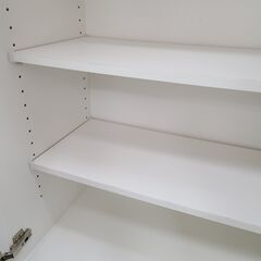 J1786【リユースのサカイ柏店】NITORI　ニトリ　収納棚　シューズボックス　ホワイト　クリーニング済　の画像