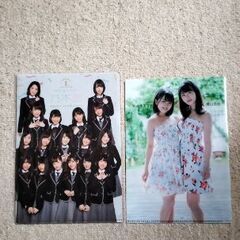 乃木坂46 3期クリアファイルと他クリアファイルの画像