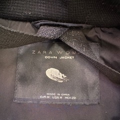 ZARA WOMAN　ダウンジャケット Mサイズの画像