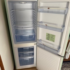 レトロふう風冷蔵庫の画像