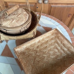 竹籠（商品の説明を必ず読んで下さい）
の画像