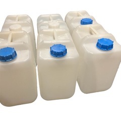 空ポリタンク10ℓ6個セット（元食器用洗剤）洗車・水タンク・災害・保管用に！の画像