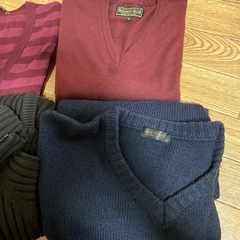 ニットカーディガン・セーター+5点セットの画像