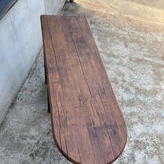 ★激安 カウンターテーブル ダークブラウンの画像