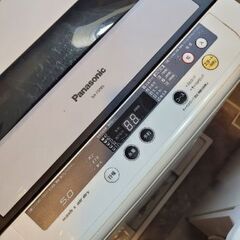 Panasonic 洗濯機（無料）の画像