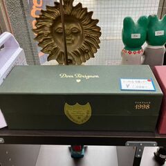 ◆ドンペリニヨン　白　空瓶＋木箱◆の画像