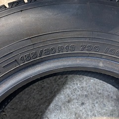 155/80R13 ヨコハマ IG60 23年製 7〜8部山くらいの画像