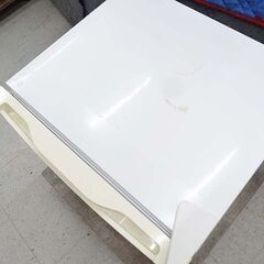 【恵庭】☆中古品☆冷蔵庫 S-cubism R-46WH 46L 2018年製 動作品 PayPay支払いOK！の画像