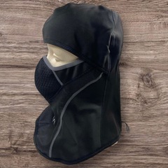 バラクラバ 冬用 ネックウォーマー防寒 裏起毛 目出し帽 アウトドア　freeの画像