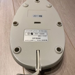 良品計画 コードレススチームアイロンの画像