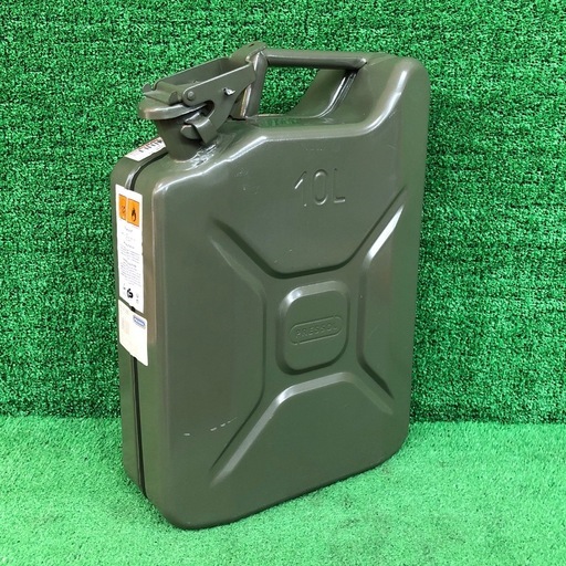 【店頭お渡し限定】（25-11-9）ESCO　ミリタリー風　燃料缶　10L