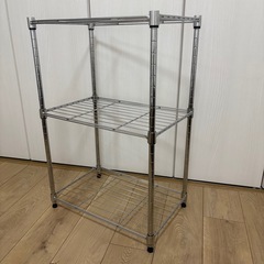 【美品】スチールラック メタルラック パイプラック 収納 棚 の画像
