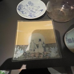 ムーミン　湯呑み　透明マグカップセットの画像