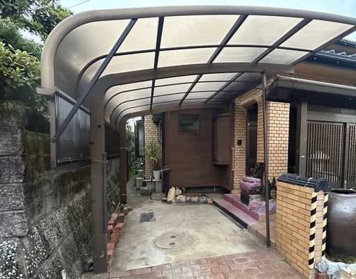 カーポート、入り口（今週で締めきり）