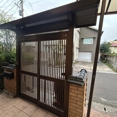 カーポート、入り口（今週で締めきり）の画像