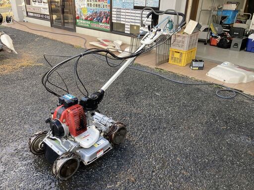 【売切御免！】1036 鳥取県発 イセキ スパイダーモア ４WD 草刈り [ SP851] 現状販売 広島 岡山 島根 兵庫 あぐり家鳥取中央店