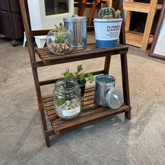 木製　棚　シェルフ　小物置きの画像