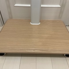 ❣️美品❣️テレビスタンド ホワイト×ウッド調の画像