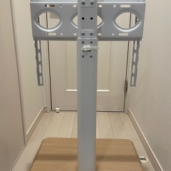 ❣️美品❣️テレビスタンド ホワイト×ウッド調の画像