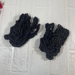 【2個セット】収納 簡易ボールバッグ　サッカー　バレーボール　バスケット網袋の画像