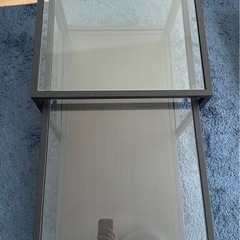 IKEA ネストテーブル2点セット【無料】の画像
