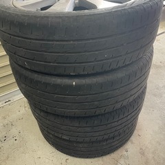 三菱純正ホイール　4本ホイール・タイヤセットの画像