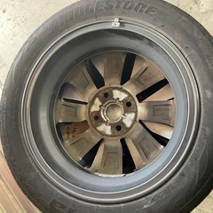 三菱純正ホイール　4本ホイール・タイヤセットの画像