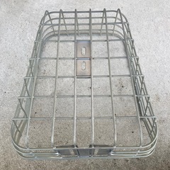 ジュニア用自転車　前カゴの画像