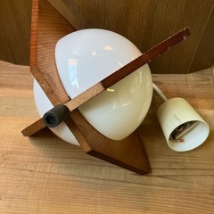 ビンテージ組木吊り下げ照明の画像