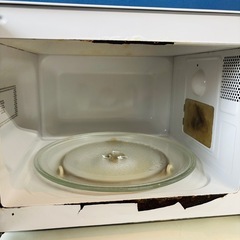 Haier 電子レンジ JM-17E 2015年製 庫内剥がれあり/J112-21の画像