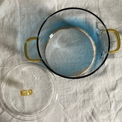 透明鍋　ガラス鍋 直火OK 卓上鍋 ガラス製 の画像