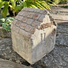 163：モルタル　モルタルデコ　お家　ナチュラル　ガーデンに　オシャレの画像