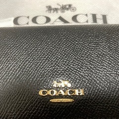 COACH 名刺入れ　レザーの画像