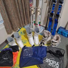 （お問い合わせ多数につき、新規のお問い合わせ受付停止中）カービングスキーセット　148㎝　小学校高学年、中学生、高校生～大人の画像