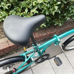 🔵中古車🔵 折畳自転車　20インチ　SHIMANO/外装6段変速　中古自転車　点検調整永久無料✨　整備済み　西宮市の画像